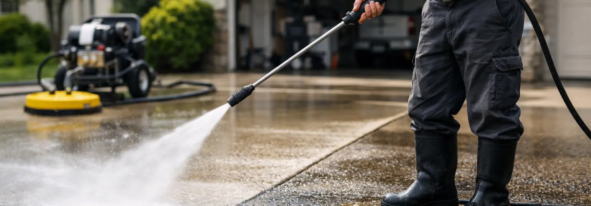 Driveway Pressure Washing Service That Lasts