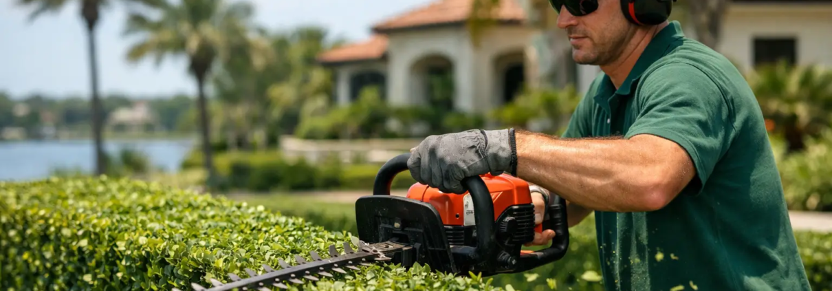 Hedge Trimming Service Near Me in St. Augustine