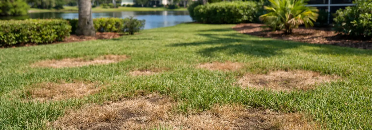 What Causes Brown Lawn Spots in Florida?