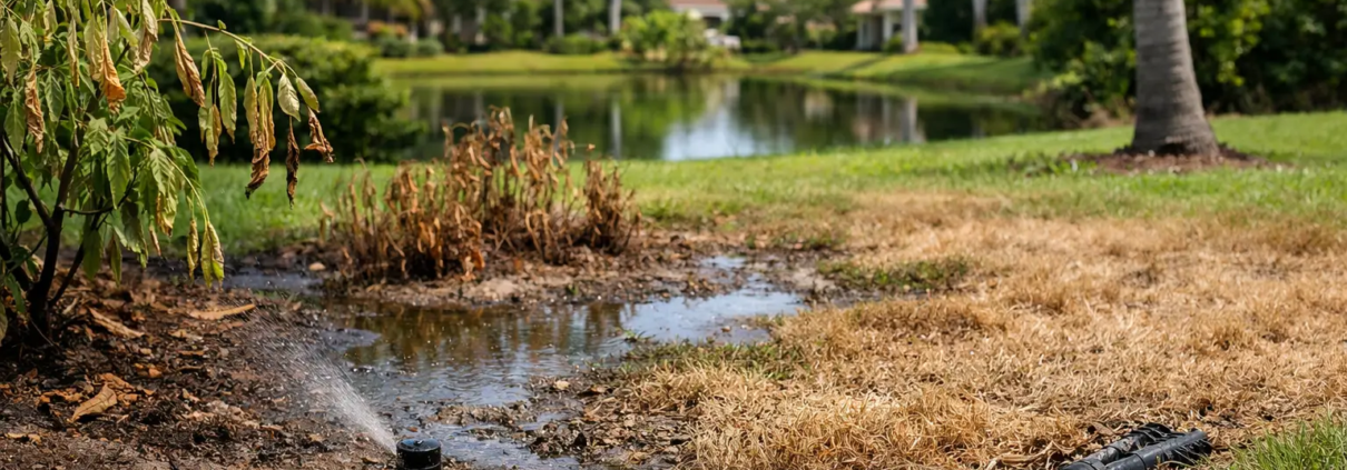 10 Signs of Irrigation Failure in Florida Yards