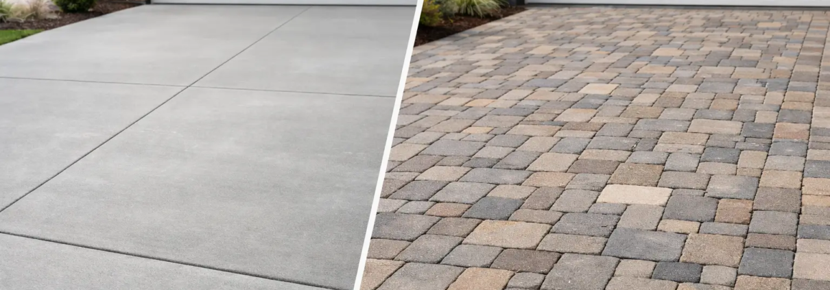 Concrete Versus Paver Driveway: Which Is Better?