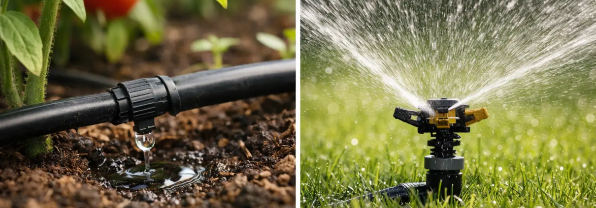 Drip Irrigation vs Sprinklers: Which Fits?