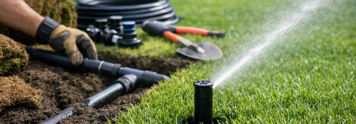 Irrigation Installation for St. Augustine Lawns