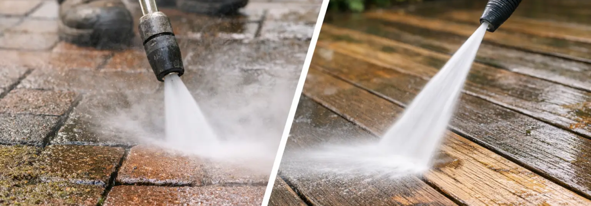Power Washing vs Pressure Washing: What’s Different?