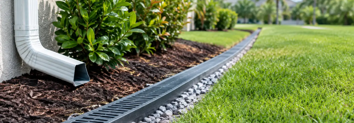 Residential Drainage Solutions for Florida Yards